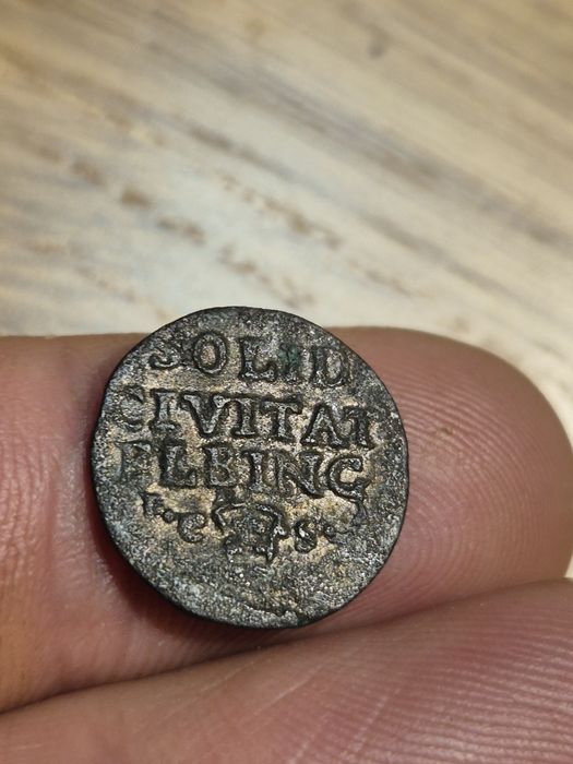 August III Sas Szeląg 1763 ICS Elbląg