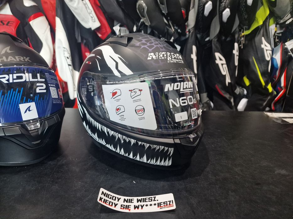 KASK NOLAN N60-6 SPORT RAVENOUS 28 Rozmiar 'L !Sklep! !Promocja!