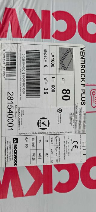 Wełna skalna Rockwool