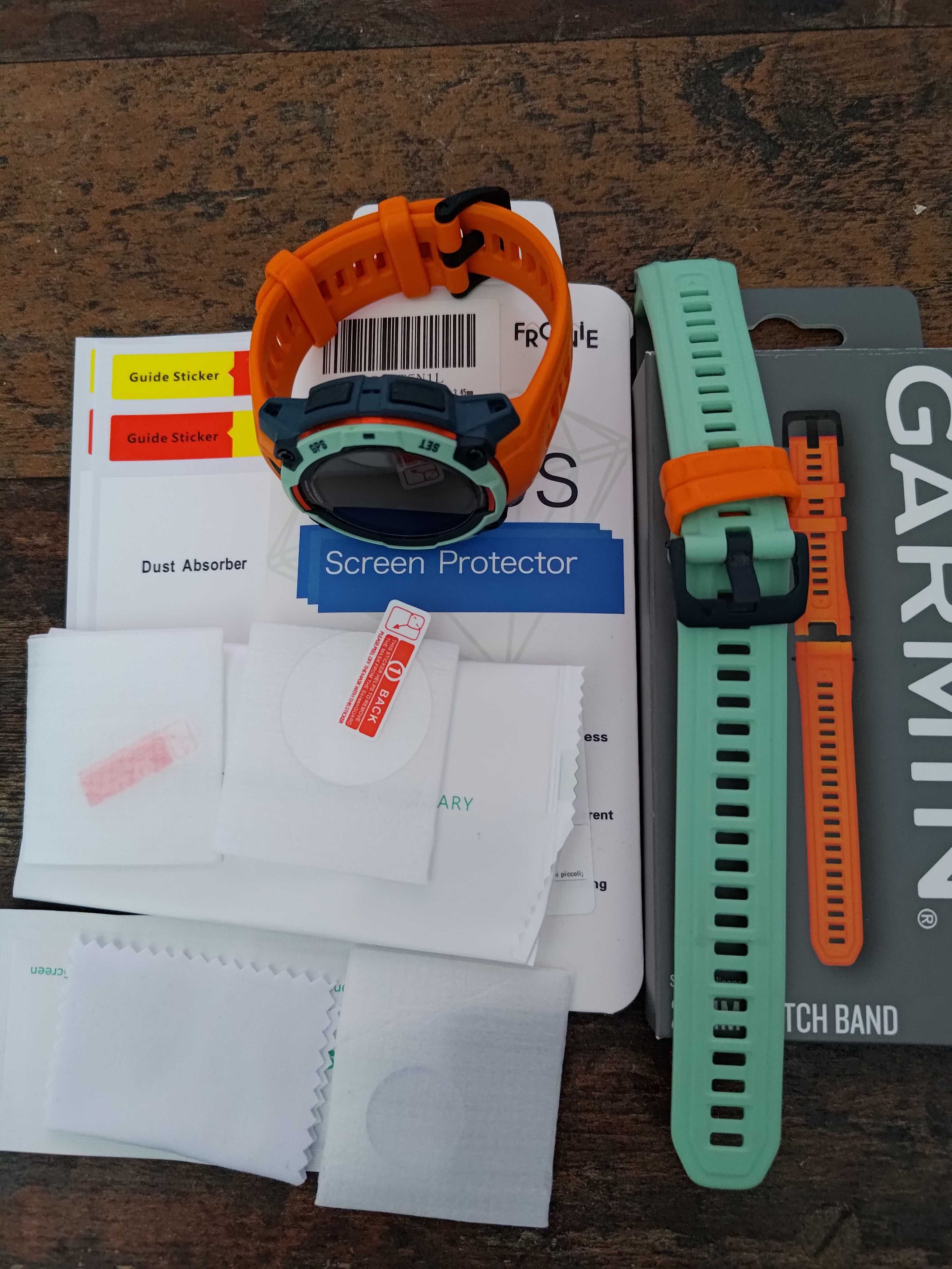 Garmin Instinct 3 45 mm Amoled Zielony