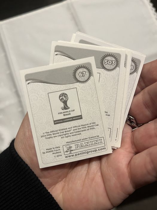 Cromos Panini - Fifa World Cup Brasil 2014
