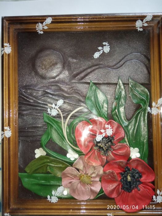 Картина зі шкіри /из кожи