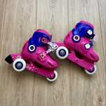 Patins em linha de criança OXELO rosa T26-28