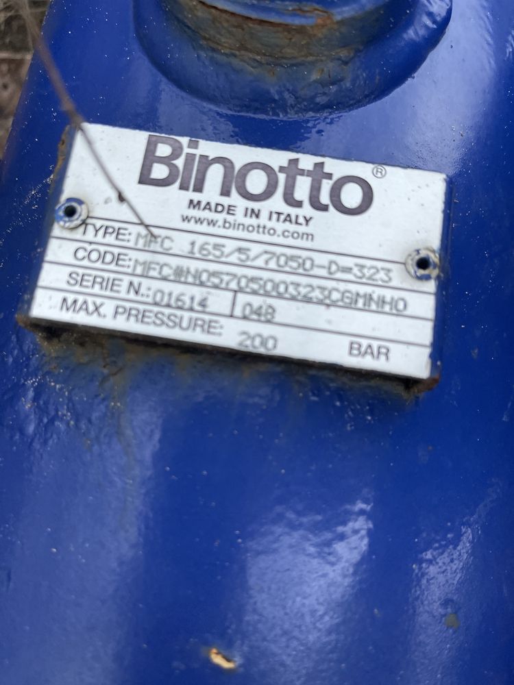 Siłownik wywrotu Silownik teleskopowy Binotto