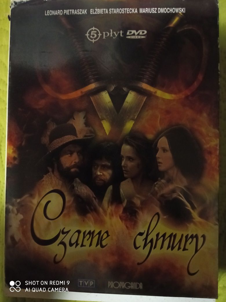 Czarne chmury serial DVD 5 płyt, 10 odcinków