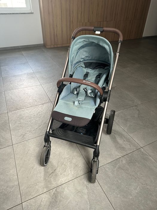 Wózek dziecięcy Cybex Balios S Lux 3w1 Niebieski Błękitny Baby blue