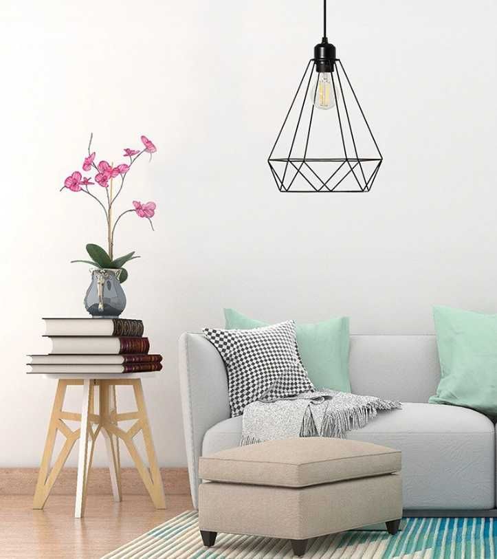 LAMPA oprawa sufitowa retro LOFT INDUSTRIAL czarna NOWA