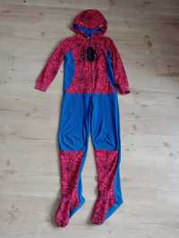 kombinezon polarowy kostium Spiderman Marvel 128 134 onesie pajac