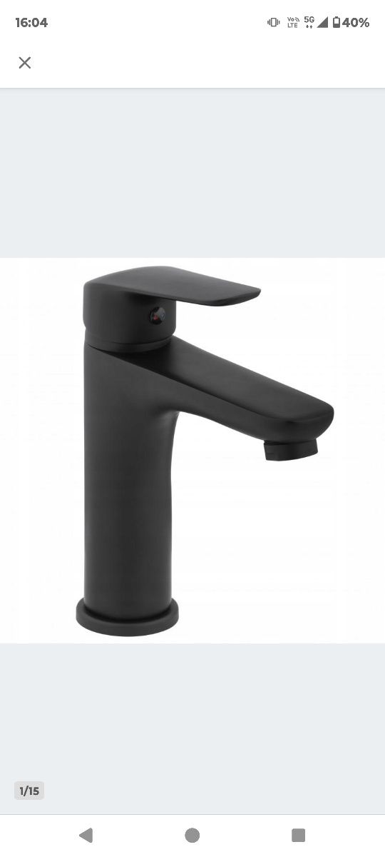 Szafka z umywalką 50cm plus kran