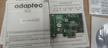 RAID-контроллер SATA to PCI-E AAR-1220SA б/у