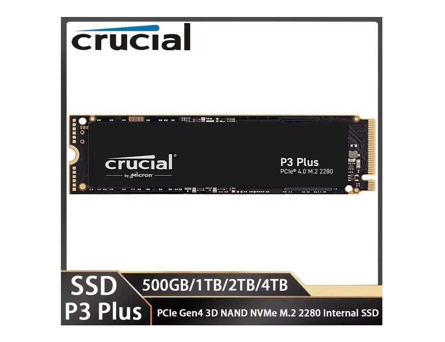 SSD Crucial P3 PLUS 2TB 2280 M.2 NVMe ссд диск