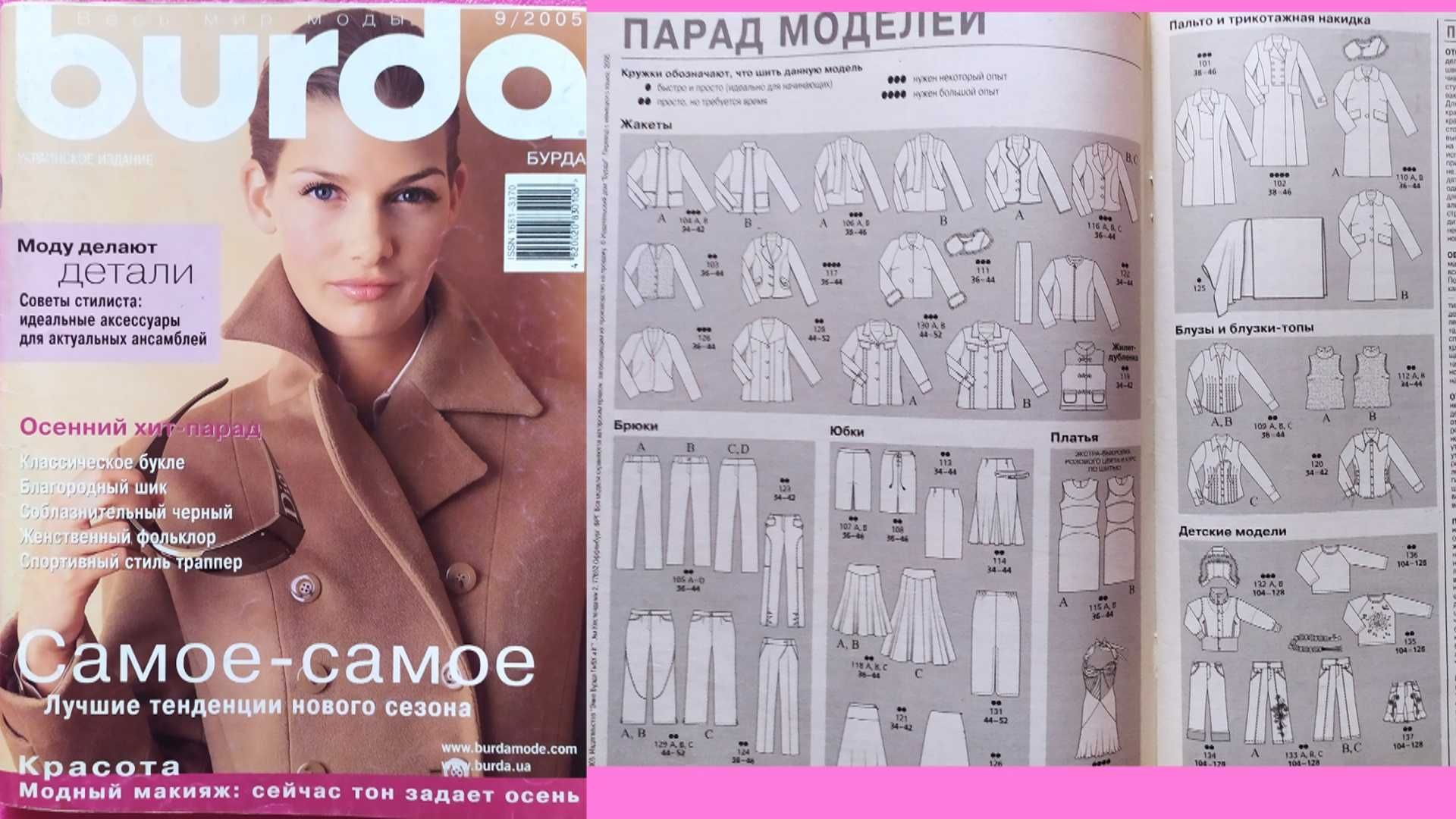 Продам Журнали Burda 2005 рік