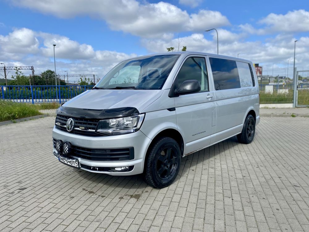 Volkswagen Transporter T6  brygadówka 6 osobowy ZAMIANA