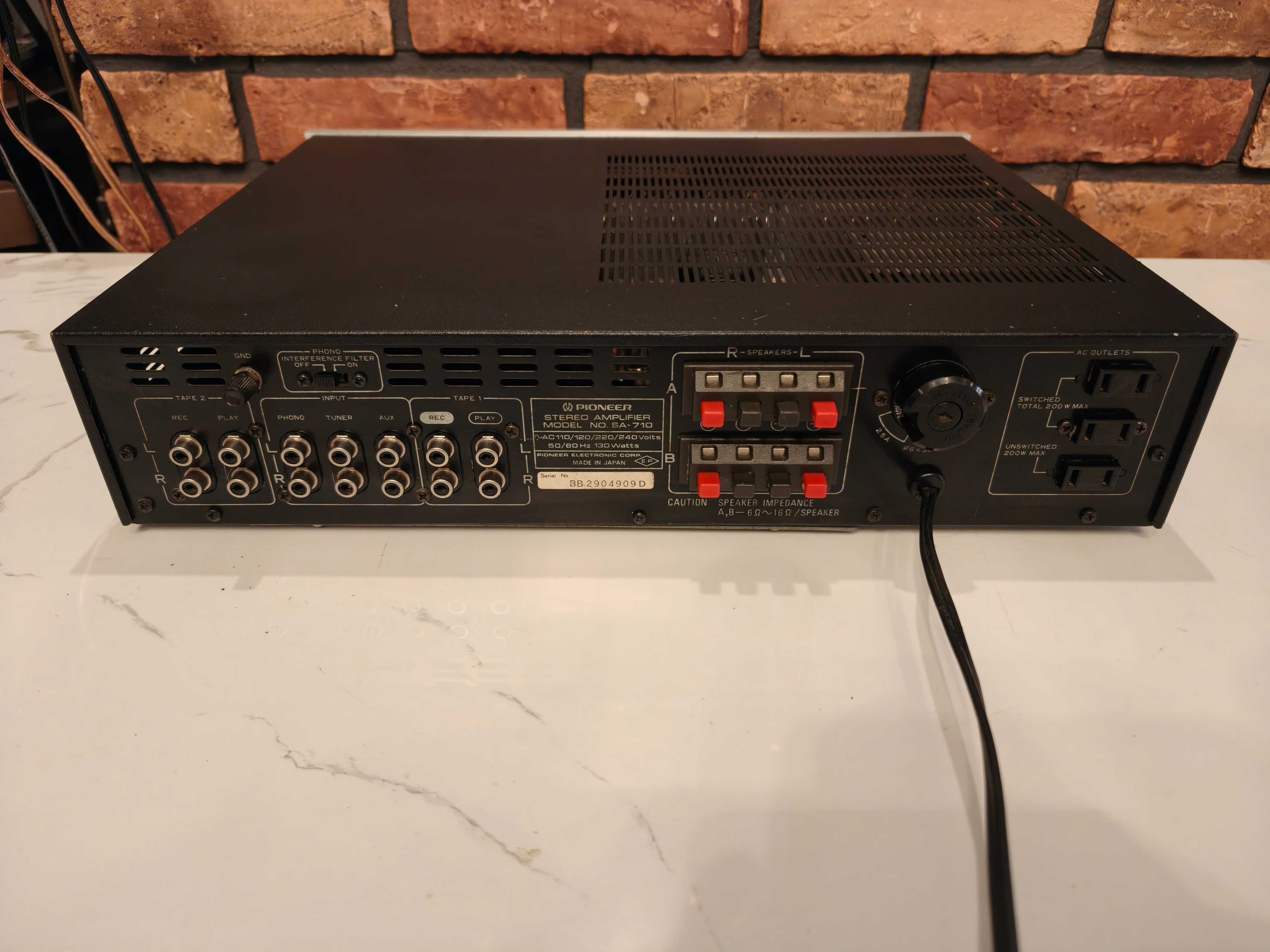 PIONEER SA-710 Blue Line ! Do przeserwisowania