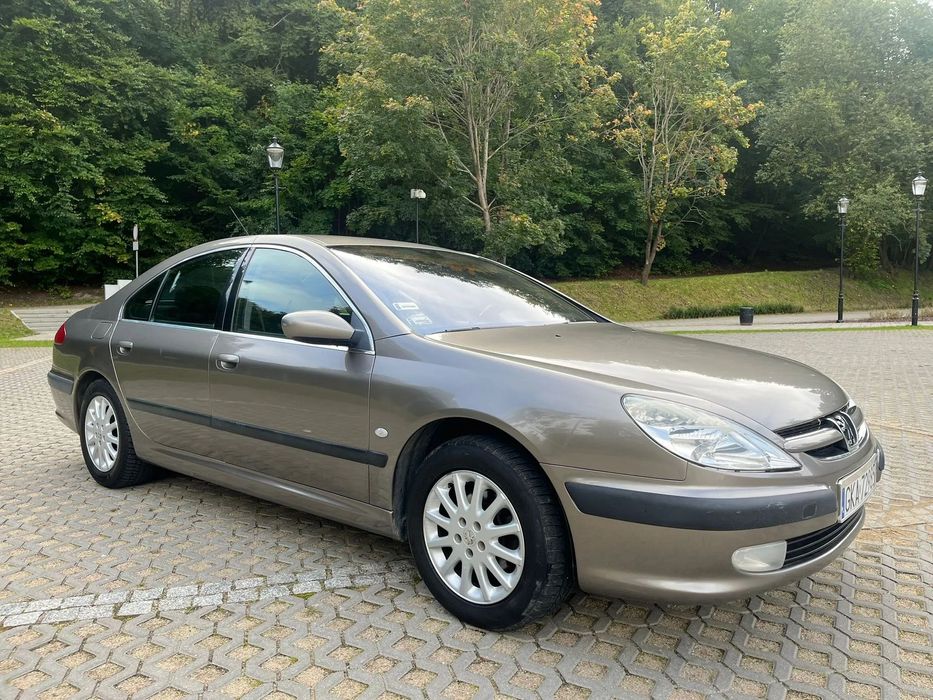 Peugeot 607 2002/AUTOMAT/Benzyna z LPG