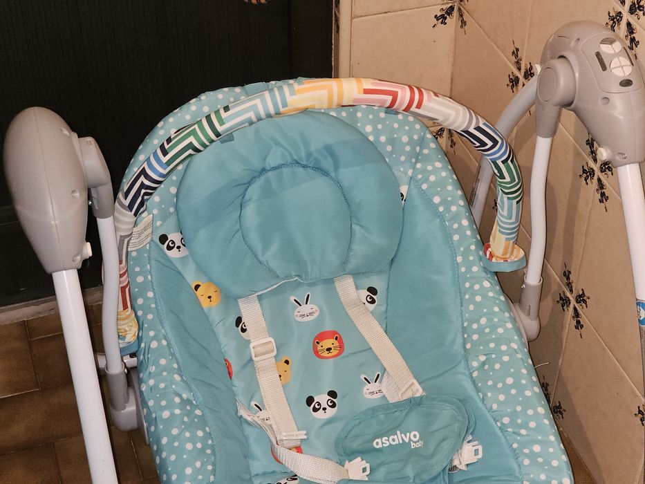 Espreguiçadeira baloiço automático Asalvo