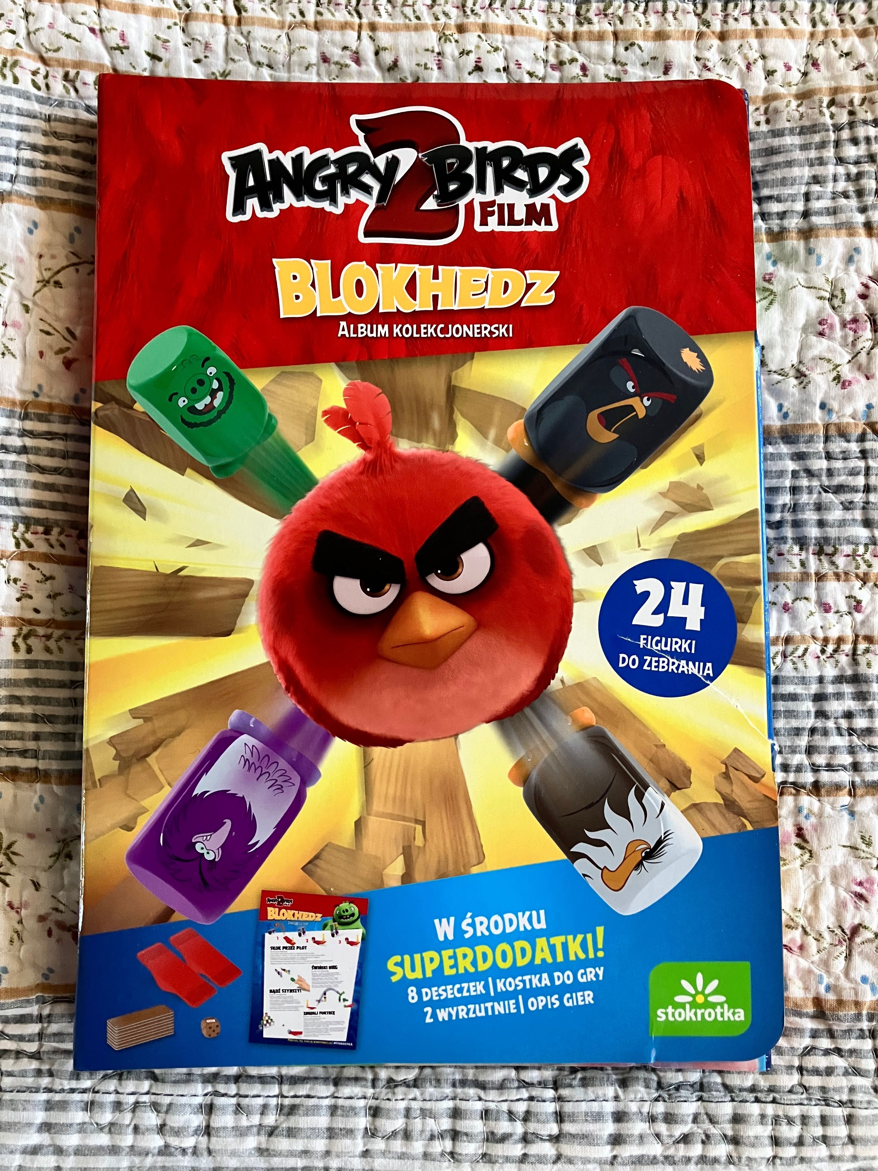 Angry Birds Blokhedz album kolekcjonerski komplet