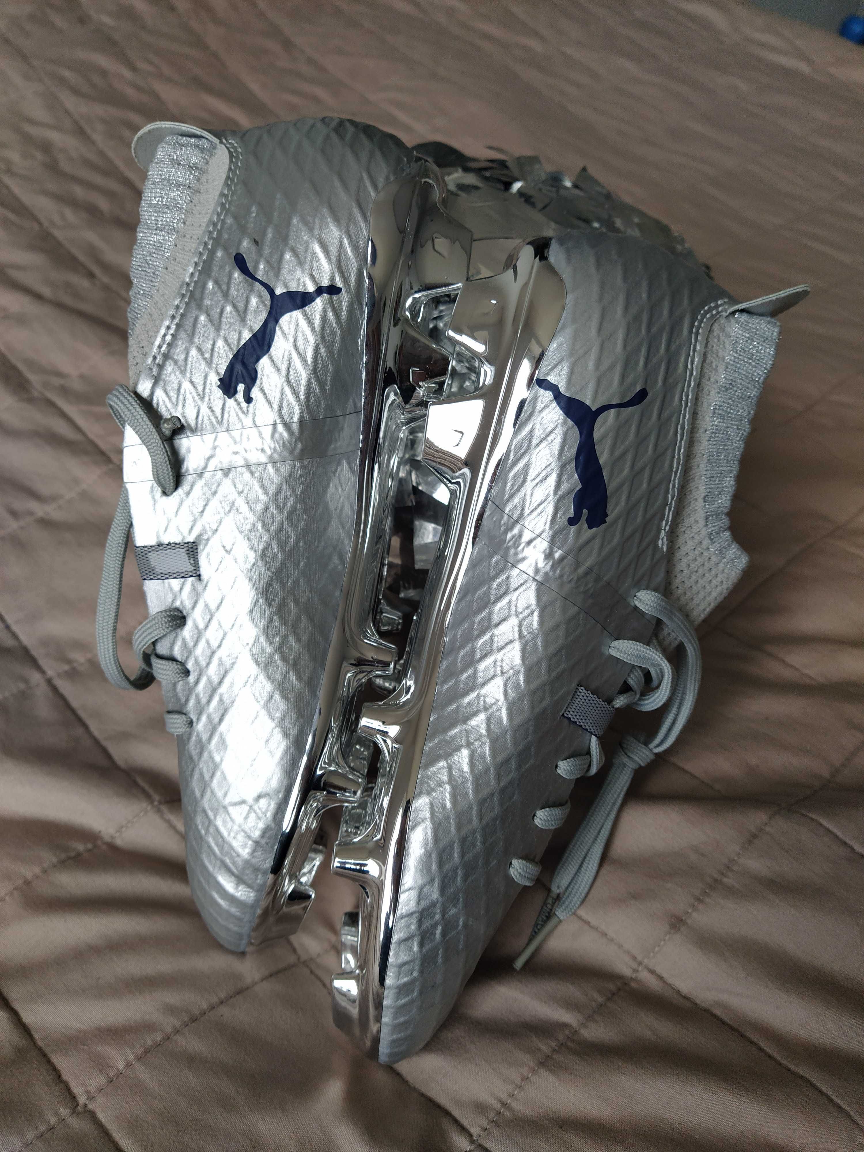 буцы 23.5см размер 37.5 Puma Kids One Chrome 17.1Fg 10422801