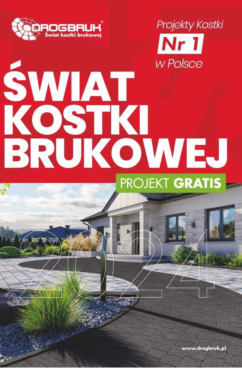 Kostka brukowa Moderno Piatto Drog-Bruk - projekt gratis - dostawa HDS