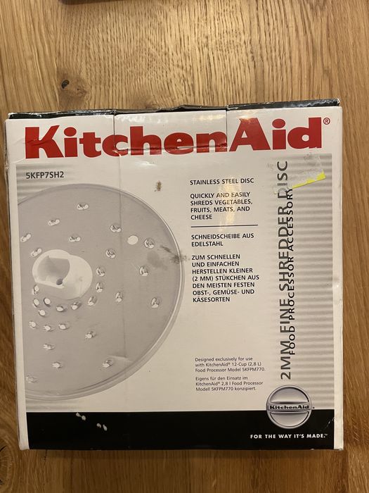 Tarcza drobne wiórki 2mm do malaksera KitchenAid