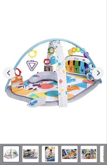 Ігровий коврик з дугами і піаніно для самих маленьких, Baby Einstein