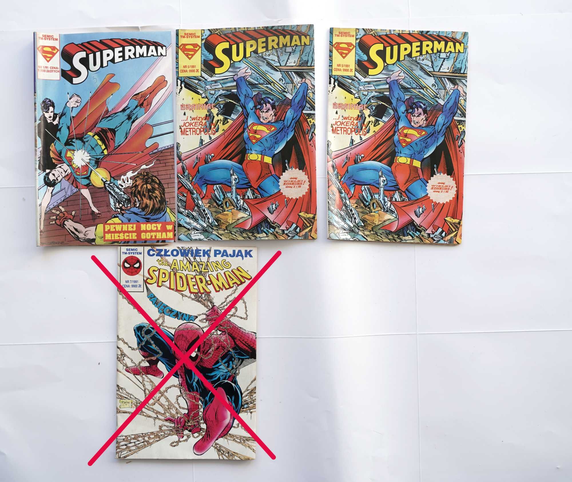 Komiks Superman 1991r