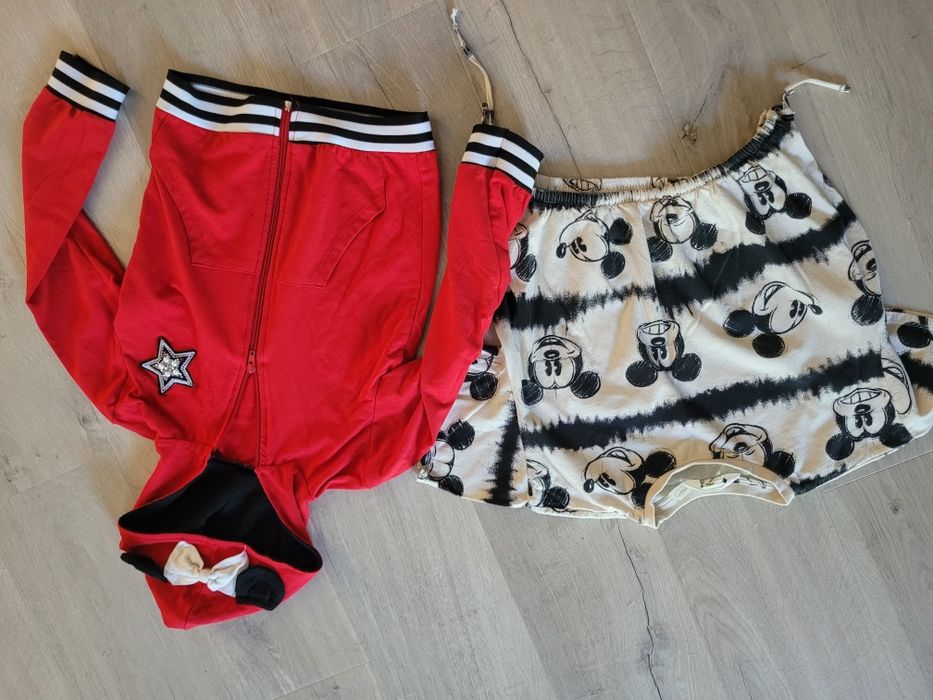 Bluza myszka Miki h&m koszulka bluzka 8-10 lat 140-146