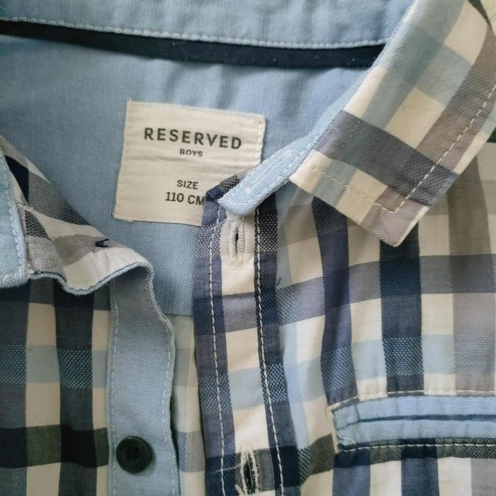 Koszula chłopięca 110 Reserved w kratę