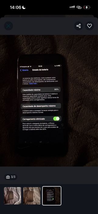 Iphone 7 preto 64gb