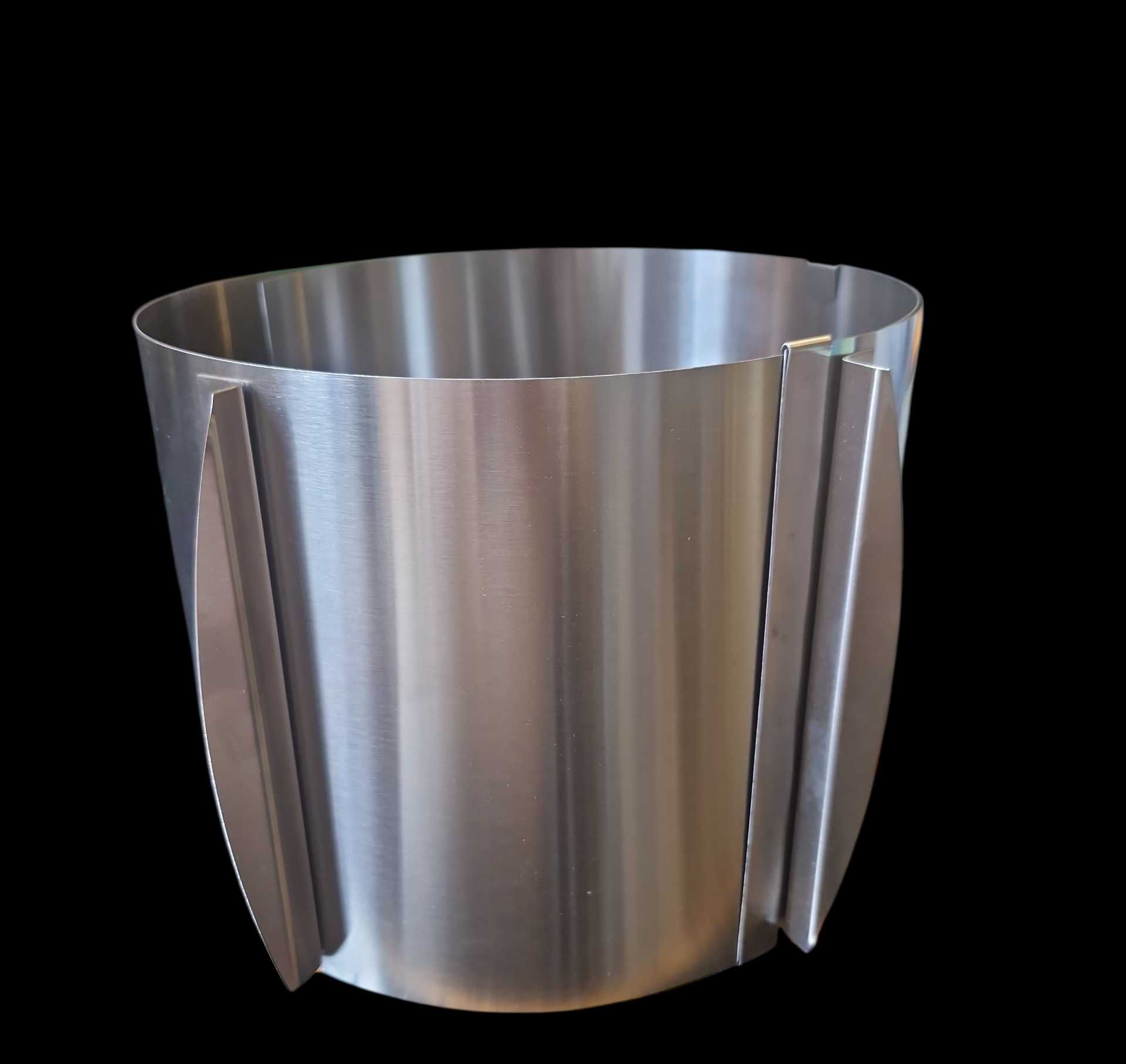 Regulowany rant do pieczenia ciast 15–30 cm, stal 304