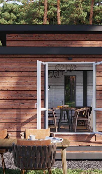 Продам модульний будинок 33 кв.м.з ділянкою 5.6 сот. с. Залісся TV