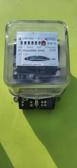Licznik energii elektrycznej jednofazowy kWh.