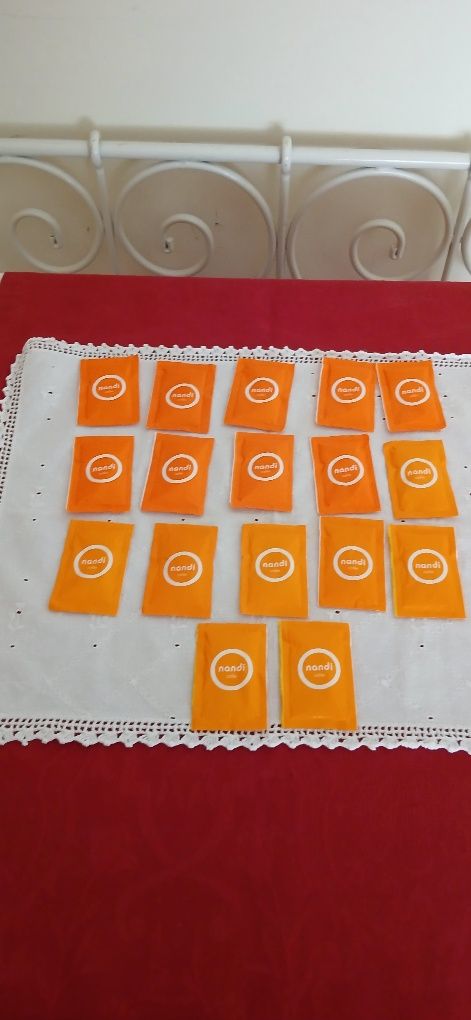 Pacotes de açúcar Nandi