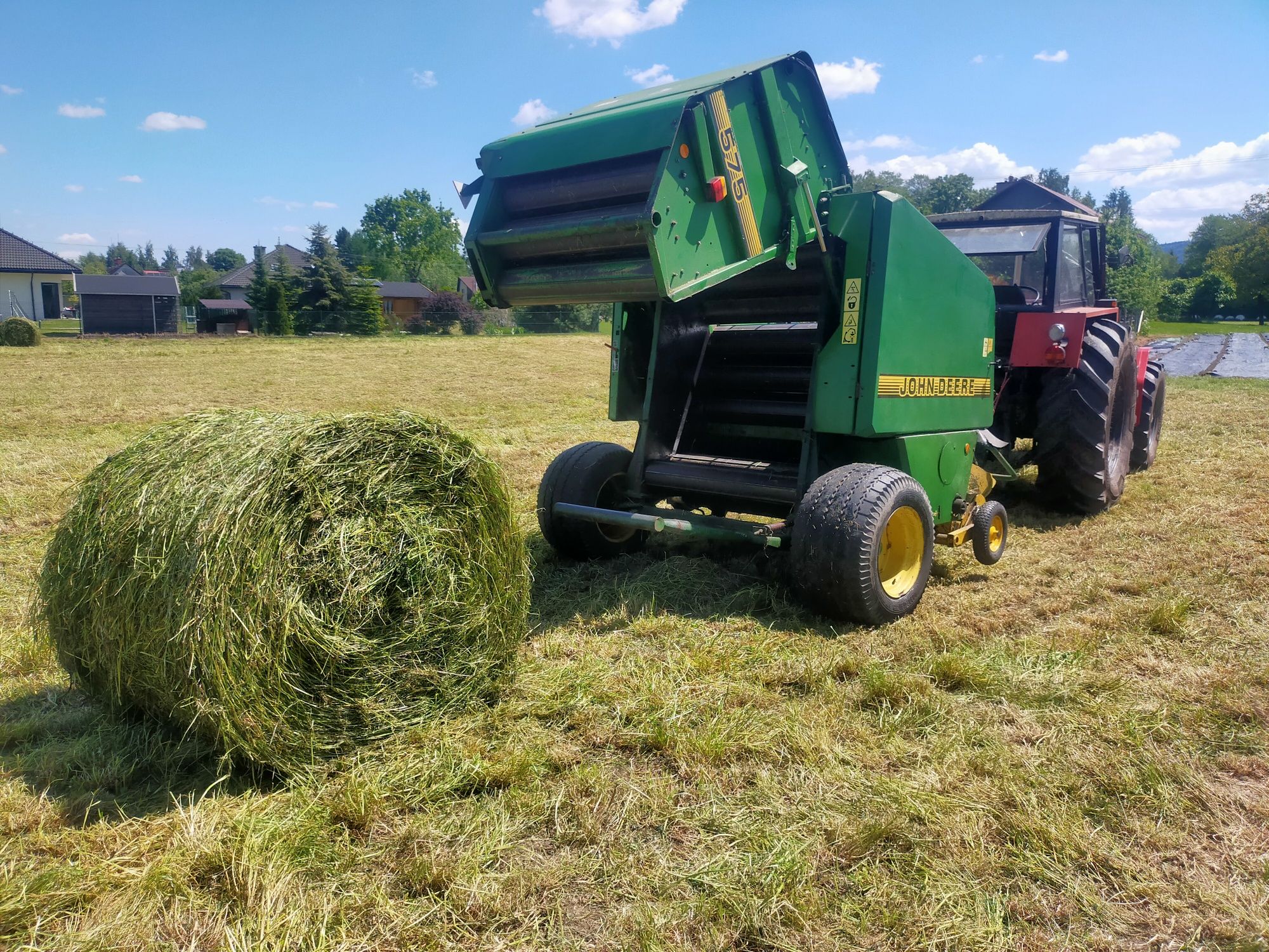 Prasa rolująca John Deere 575 rotor 125