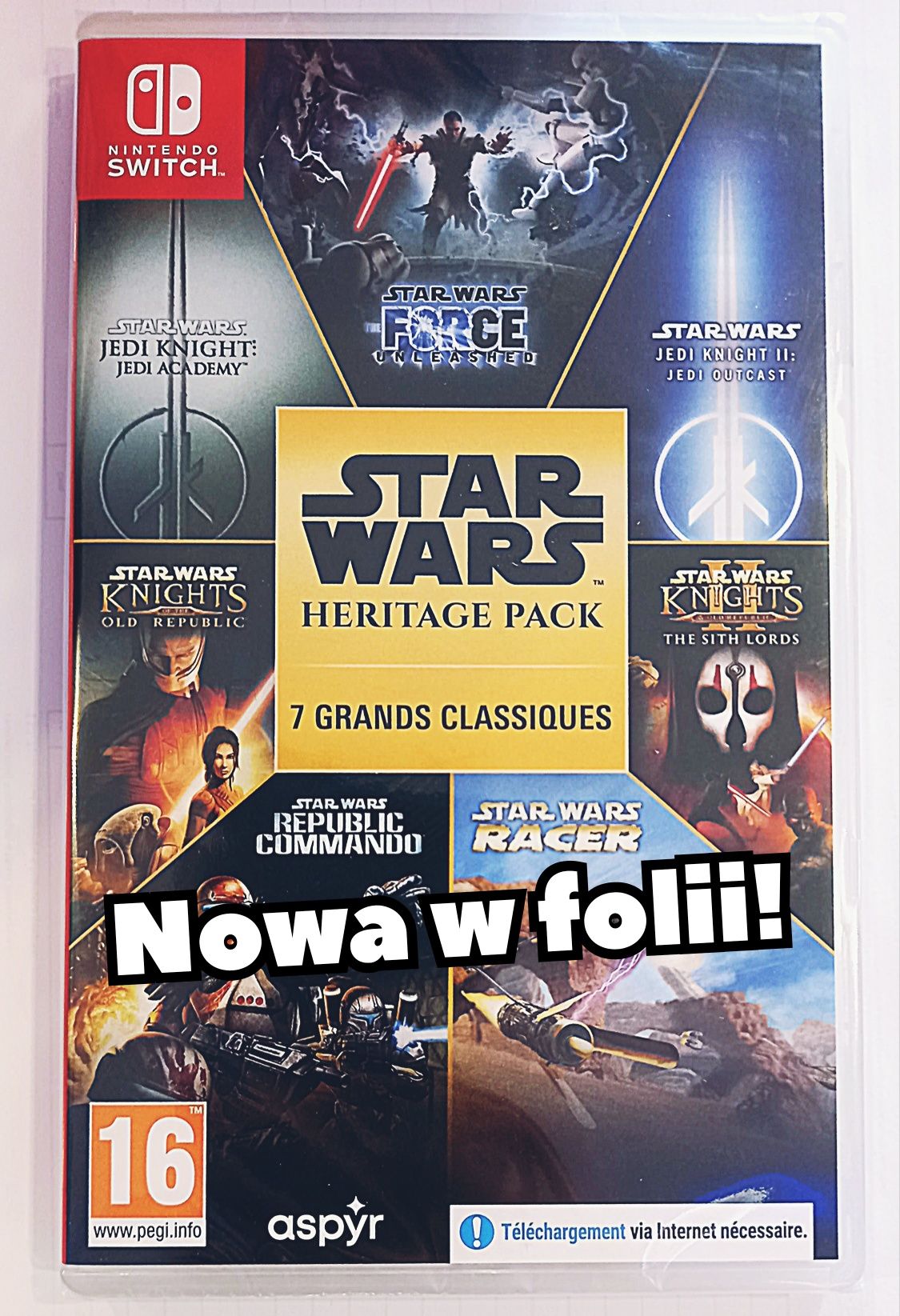 Star Wars Heritage Pack na Nintendo Switch /Nowa w folii! s. Chorzów