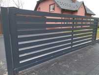 Nowoczesne ogrodzenia aluminiowe ,bramy aluminiowe