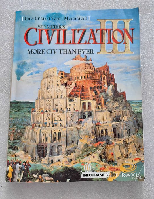 Unikat Civilization 3, Cywilizacja 3 Big Box, Premierowy, Stan BDB!
