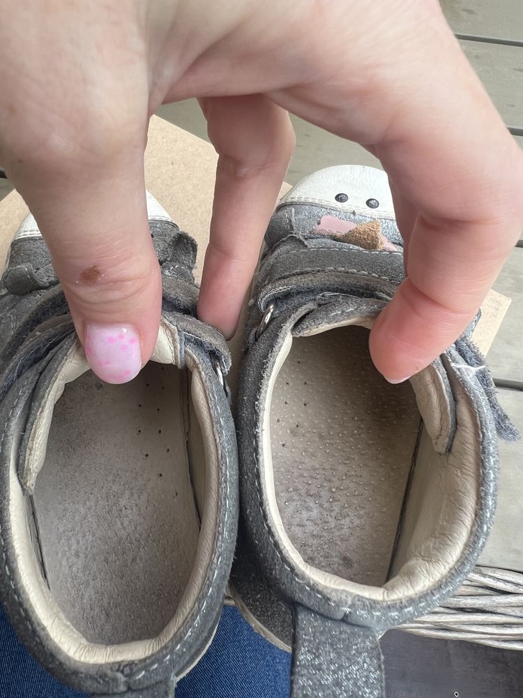 Buty jednorożce Mido Noser szare 25
