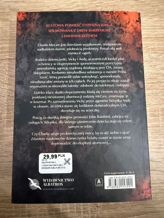 Podpalaczka Stephen King