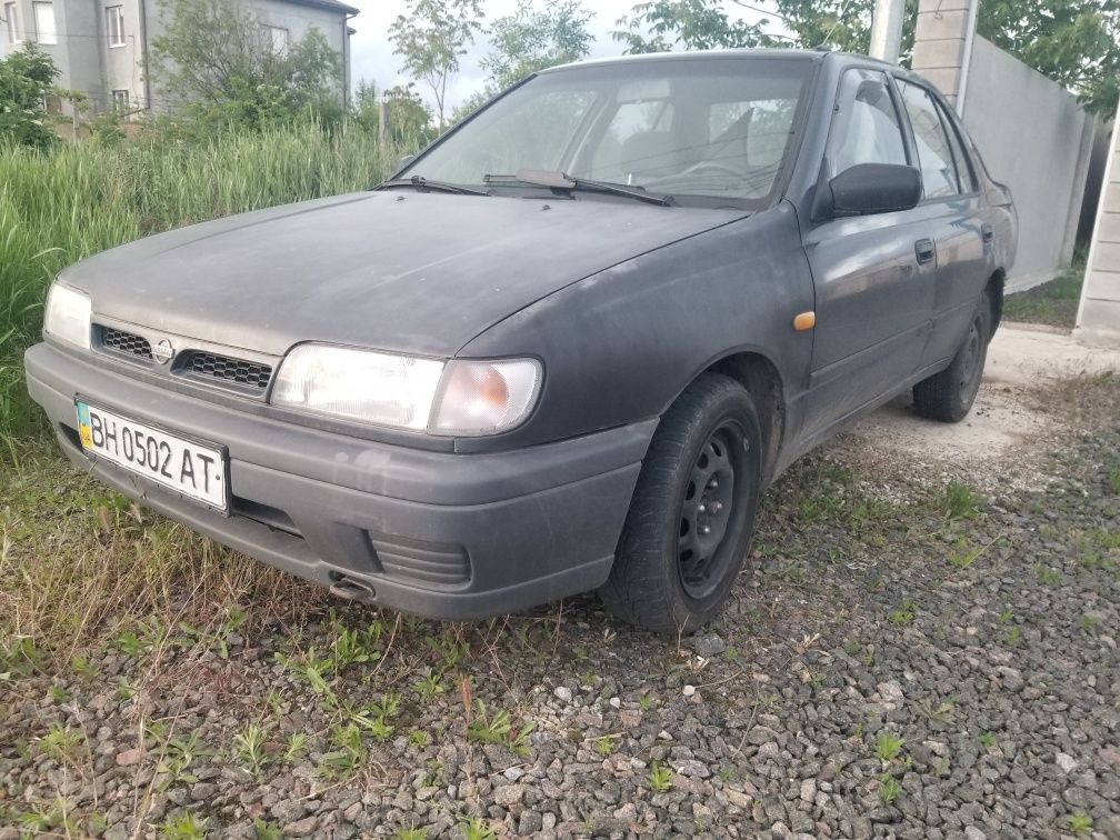 Nissan sunny n14 на полном ходу