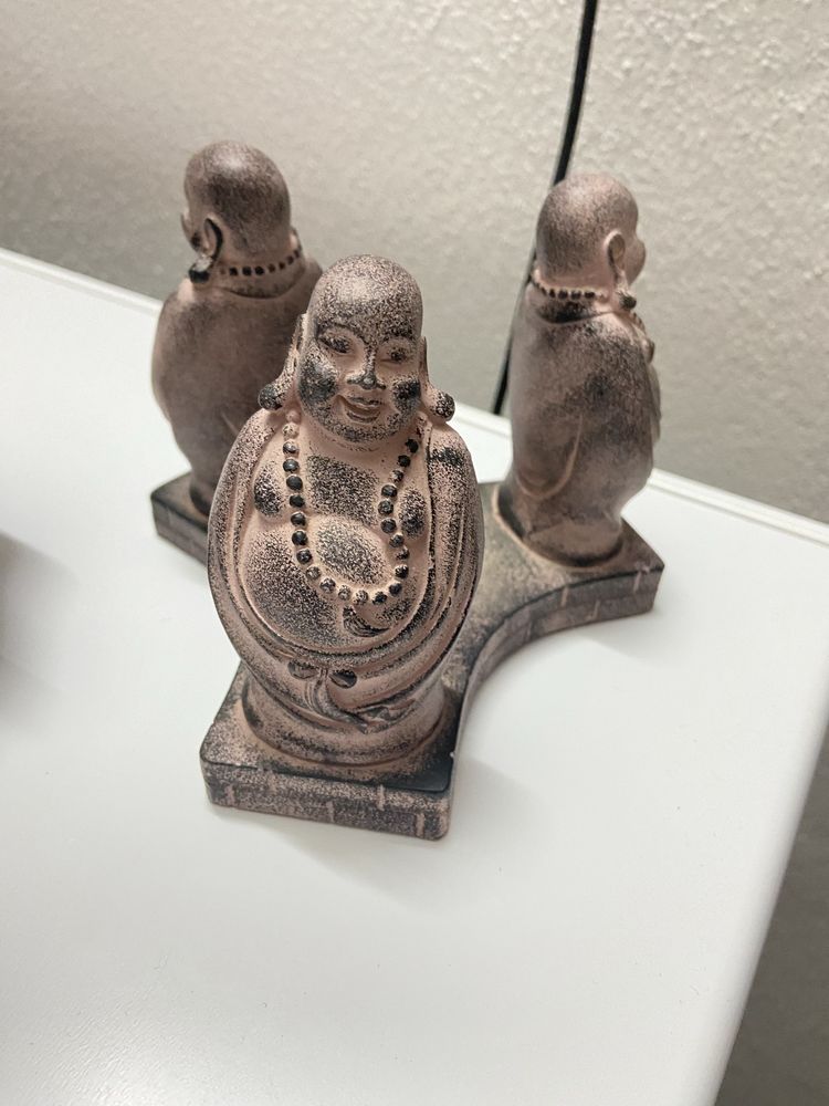 Conjunto de tres budas