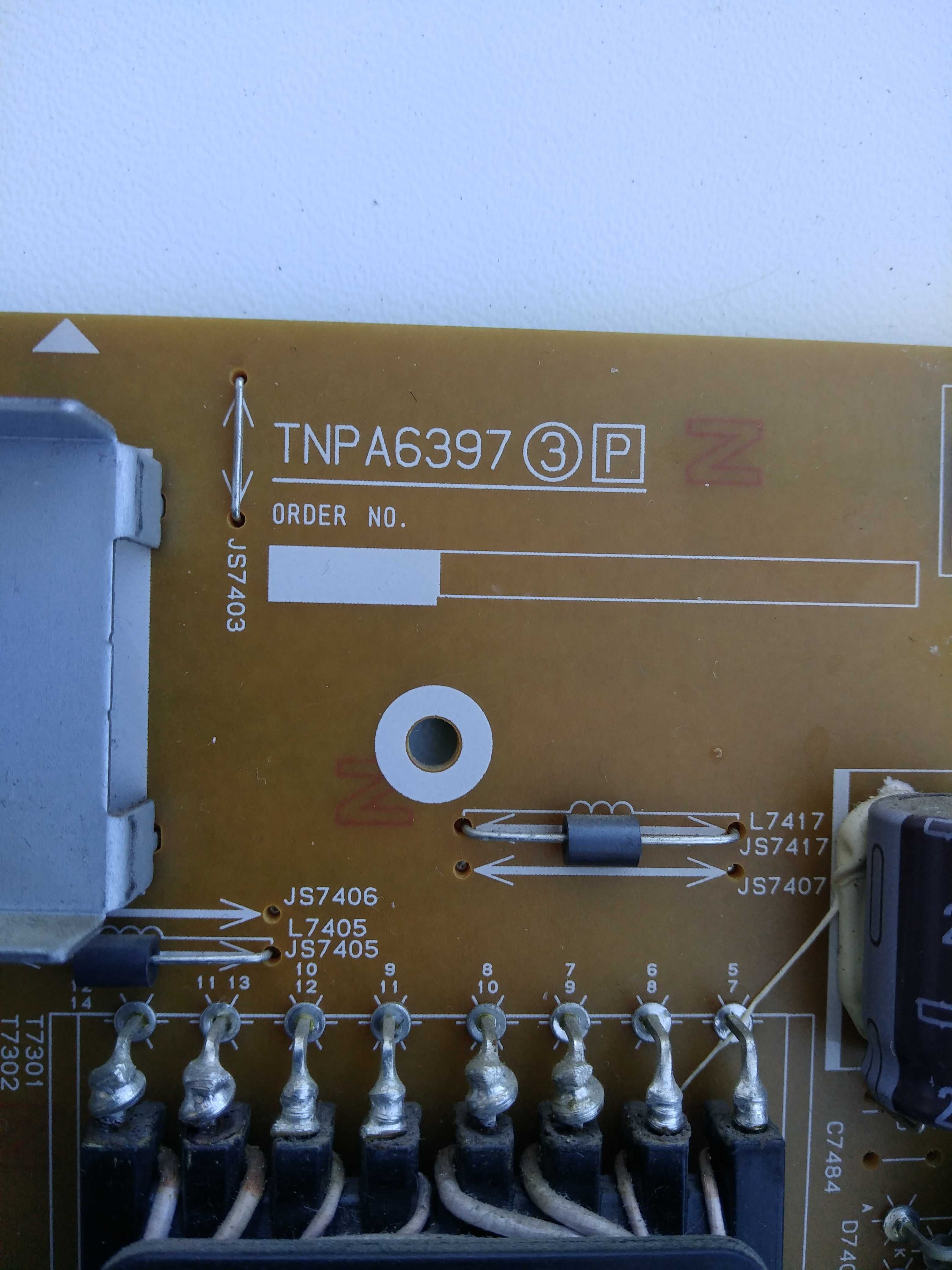 Плата блок питания TNPA6397 для тв Panasonic TX-49FXR600