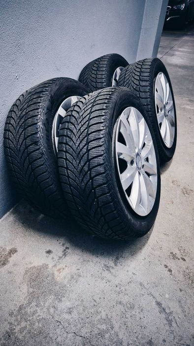 Jantes Mercedes com Pneus Goodyear Ultragrip Ice 205/55 R16
