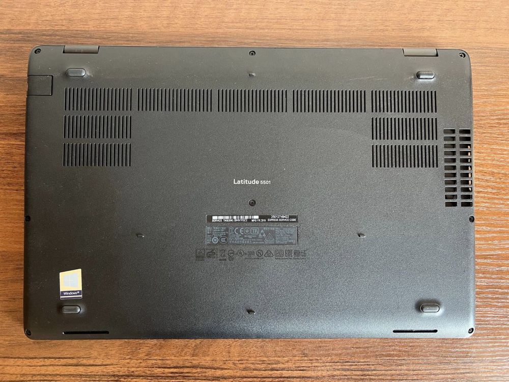 Dell Latitude 5501 15,6 " FHD i7-9850H 32/512 Gb ноутбук