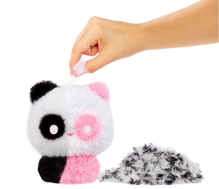 Fluffie stuffiez м'яка іграшка антистрес пухнастий сюрприз панда