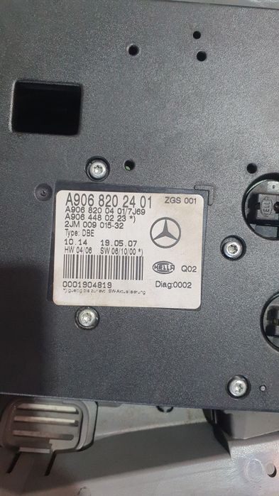 Плафон салонний Mercedes-Benz Sprinter w906