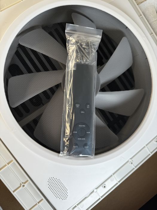 Вентилятор люковий 14" для кемпера/автодому з датчиком дощу