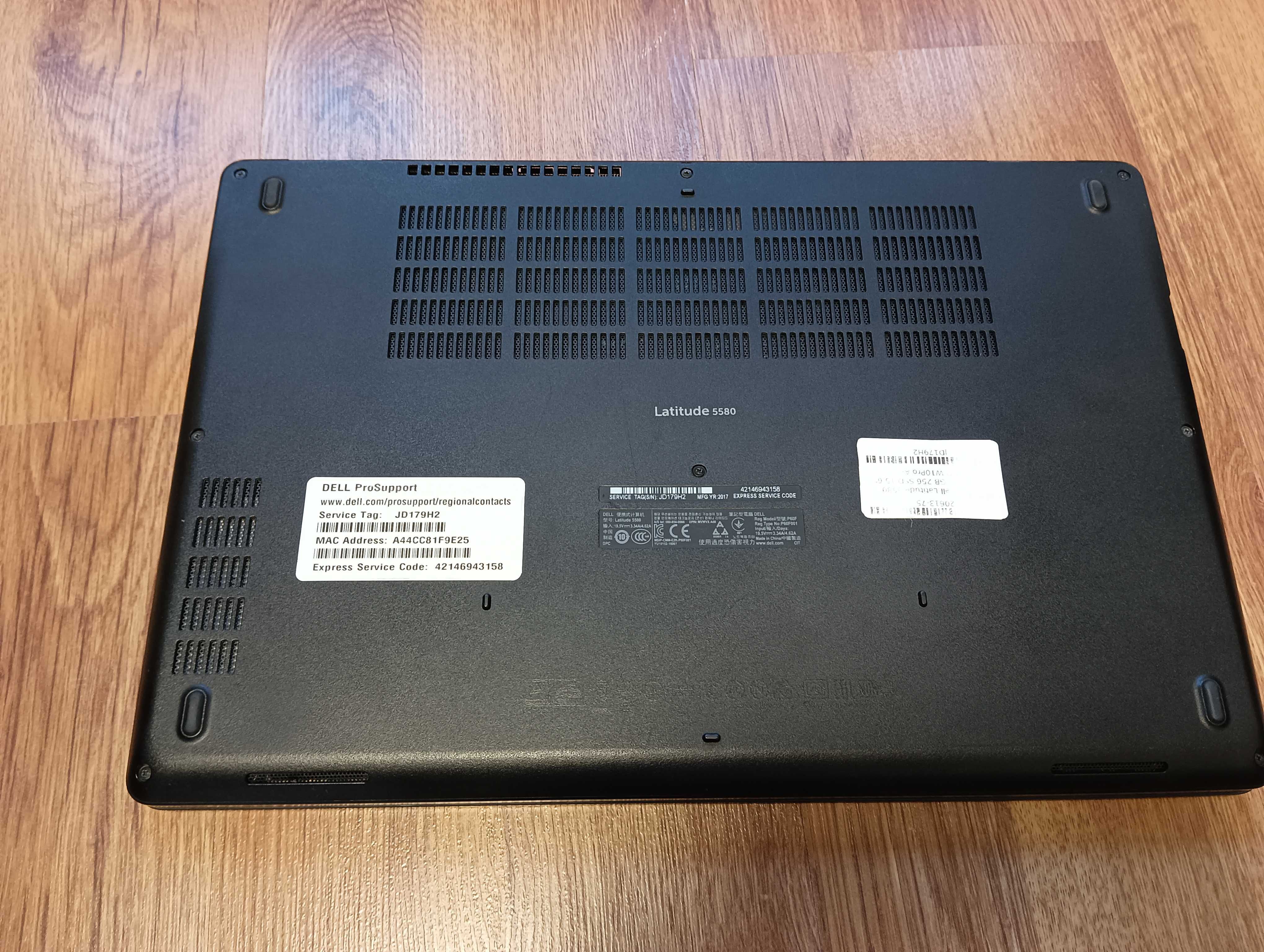 Laptop Dell Latitude 5580