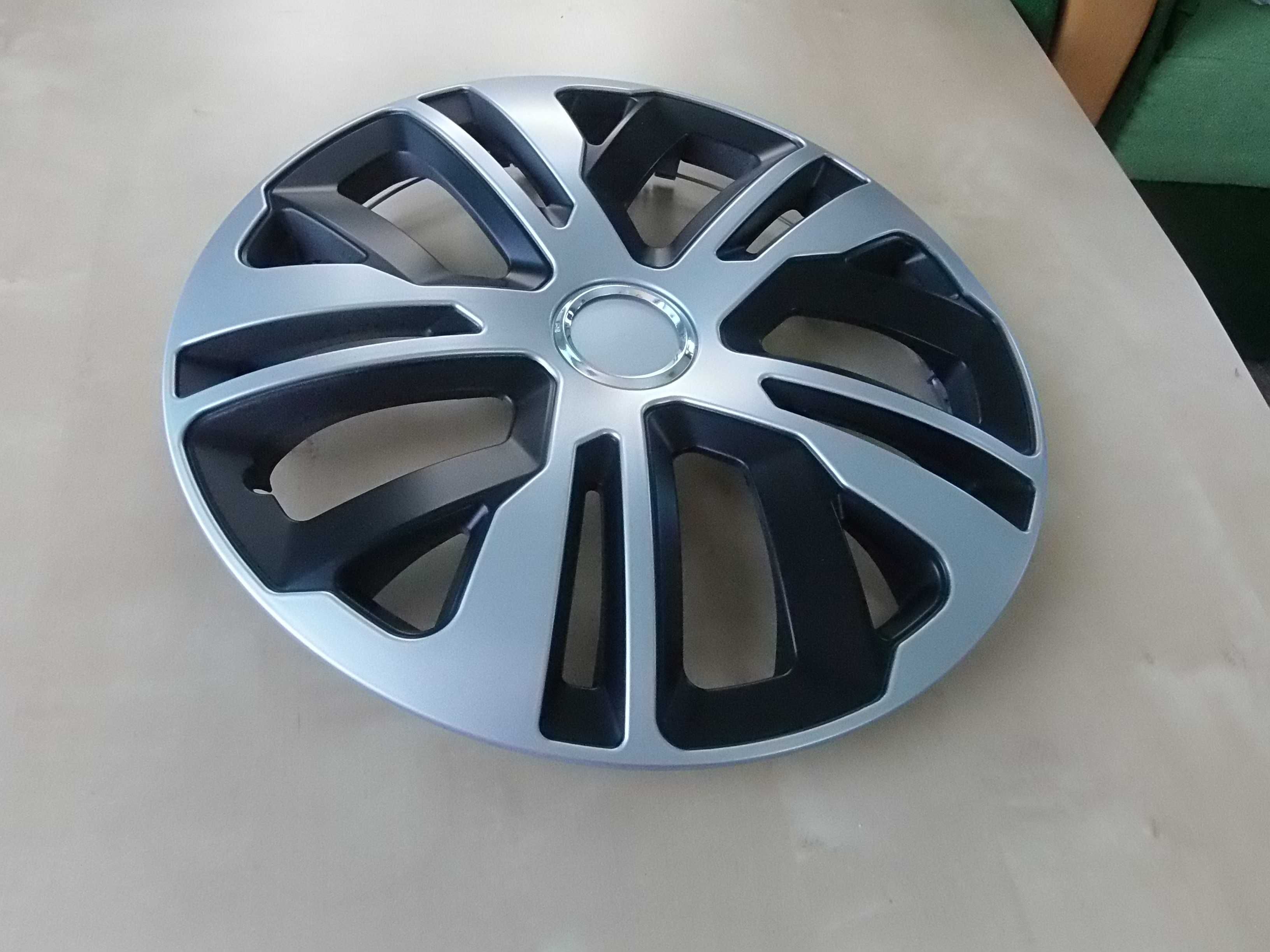 Kołpaki 14 15 16 Srebrno Czarne Opel Vw Ford Renault Mazda Kia BMW