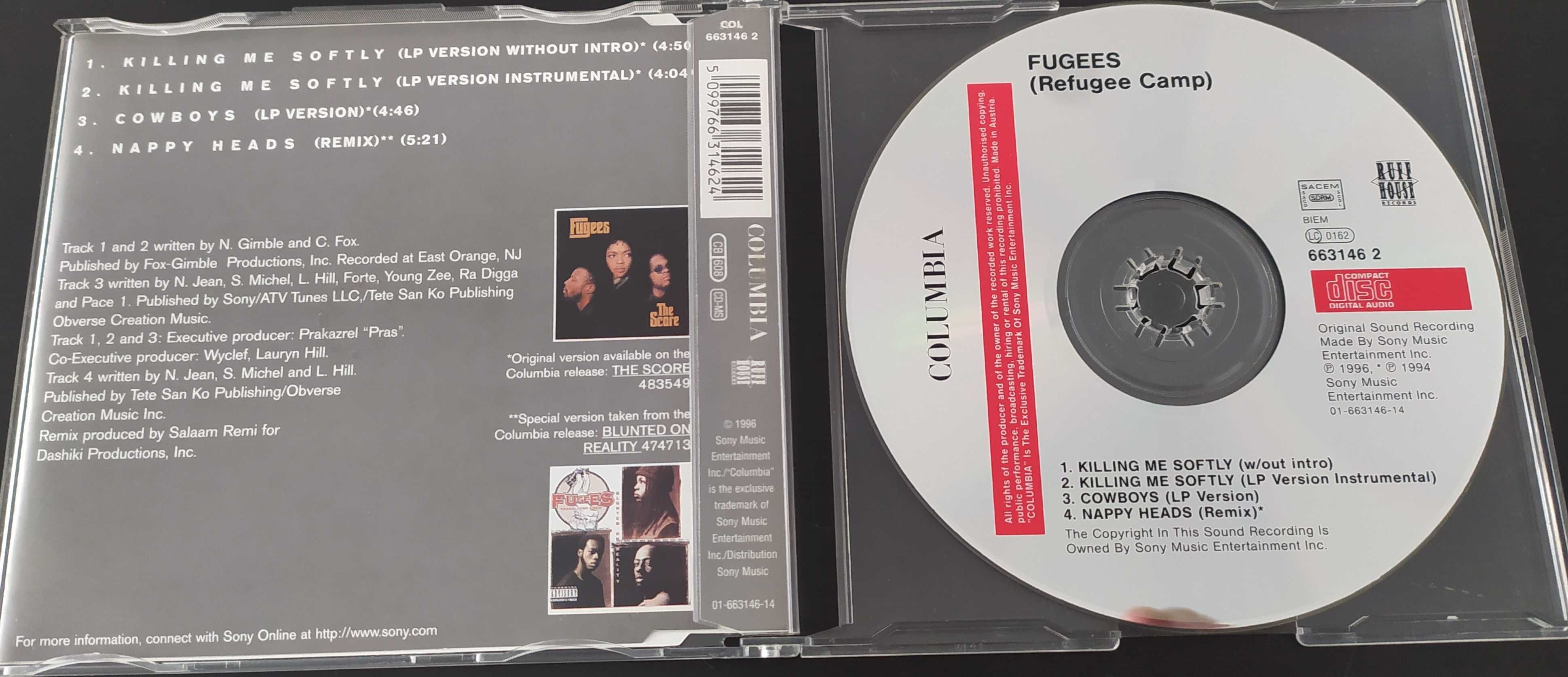 CD Fugees Kipling Me